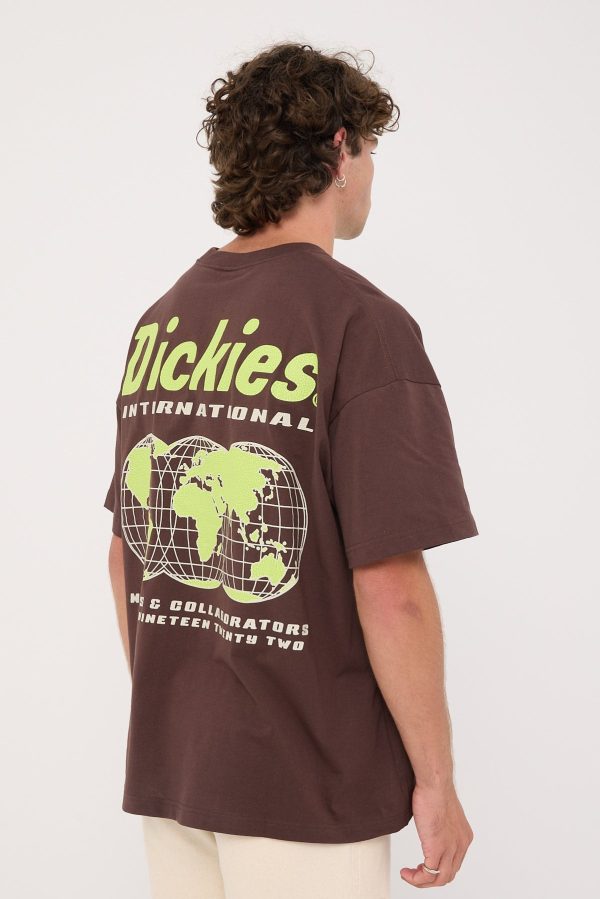 Dickies International 330 Tee Brown Supply