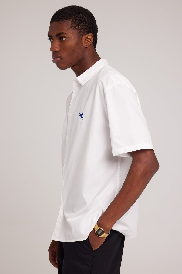 Neovision Paramount Oversize Short Sleeve Shirt White Online now