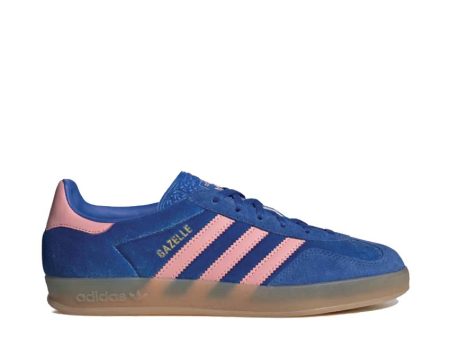 Adidas Gazelle Indoor W  Blue Pink Spark  Hot on Sale