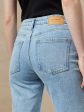 The Cyndi Straight Jean in Light Wash Hot on Sale