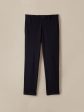 The Colin Tapered Flex Pant in Navy Hot on Sale