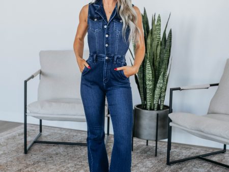 Rovie Denim Jumpsuit Fashion