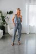 Stellie Jumpsuit - Slate Grey For Cheap