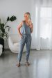 Stellie Jumpsuit - Slate Grey For Cheap