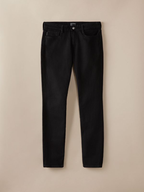 The Hugo Skinny Jean in Black For Discount