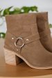 Staying In My Lane Boots - Dark Taupe Cheap