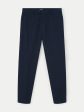 The Colin Tapered Seersucker Pant in Deep Blue For Sale