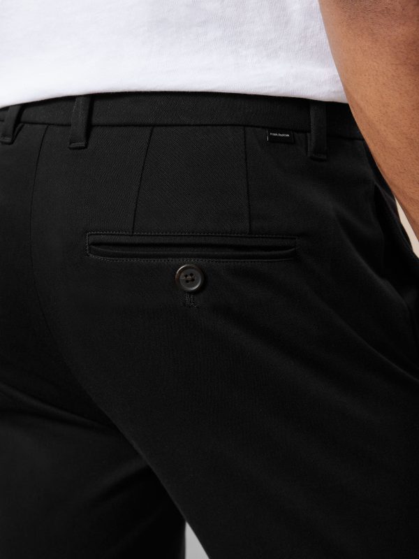 The Colin Tapered Flex Pant in Black Online