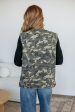 Ryah Hidden Cargo Vest - Camouflage Fashion