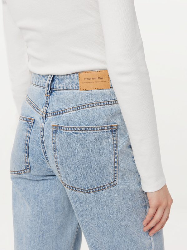 The Courtney Loose Jean in Washed Blue Online Sale