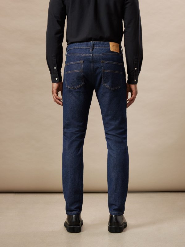 The Hugo Skinny Jean in Navy Hot on Sale