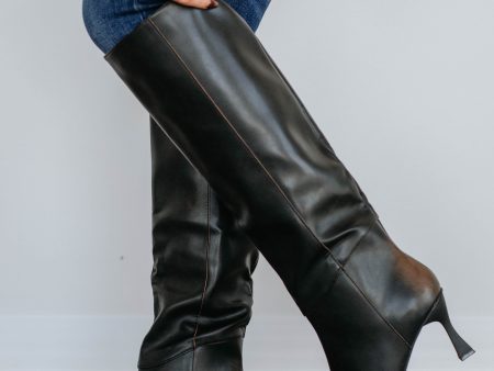 Take Me Seriously Boots - Black Sale