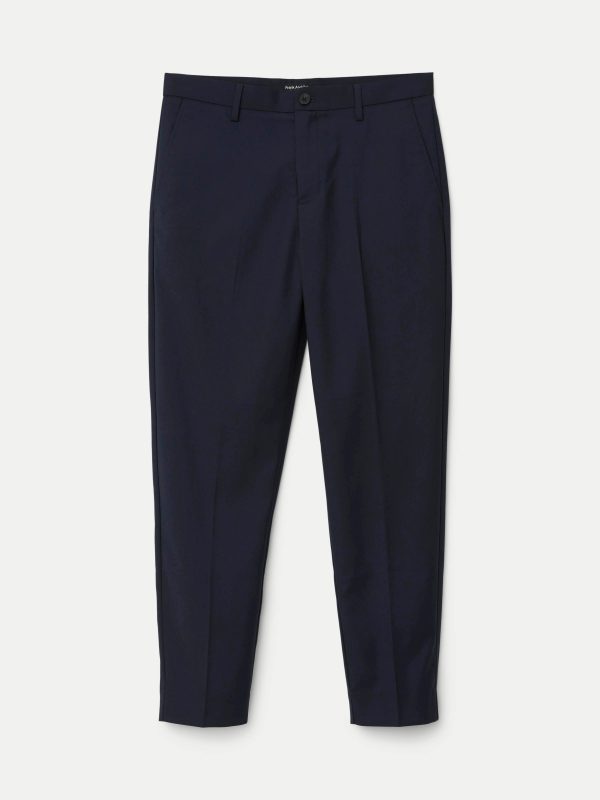 The Colin Tapered Pant in Deep Blue For Sale