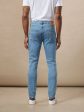 The Hugo Skinny Jean in Medium Blue Hot on Sale