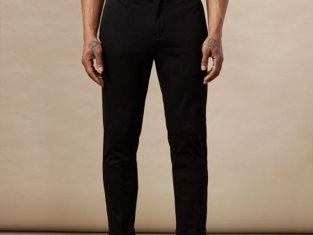 The Colin Tapered Flex Pant in Black Online