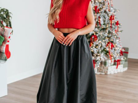 Stop & Stare Skirt - Black Online now