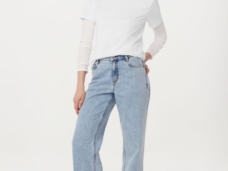 The Courtney Loose Jean in Washed Blue Online Sale