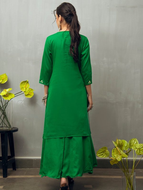 Sumadhya Kurta-Skirt Set with Dupatta Online Hot Sale