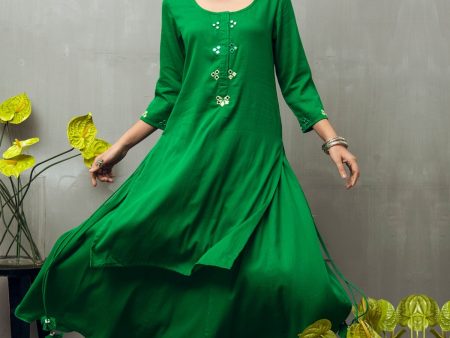 Sumadhya Kurta-Skirt Set with Dupatta Online Hot Sale