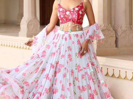 Bloom lehenga set Discount