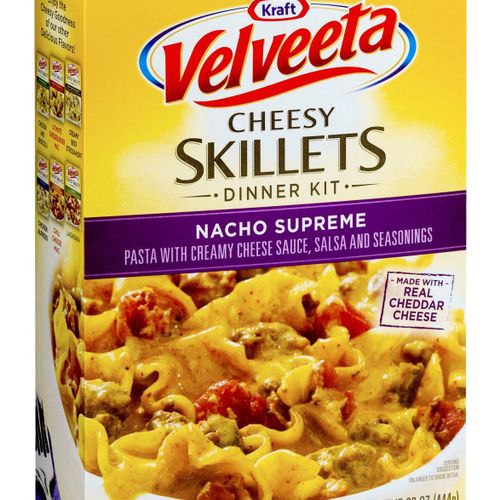 Velveeta Skillets Chicken Alfredo Dinner Kit, 12.5 oz Box Discount