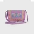 CARINA PURPLE SLING BAG on Sale