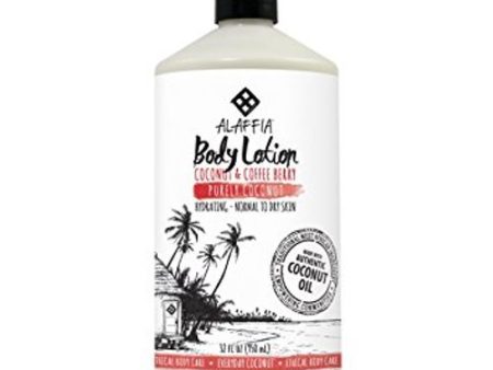 Alaffia - EveryDay Coconut - Hydrating Body Lotion  Purely Coconut  32 Ounces on Sale