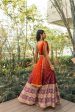 Zeenat Printed Lehenga Set For Discount