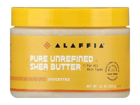 Alaffia Shea Butter  Unscented 11 Oz For Discount