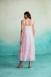 Blossom dress - Orchid Pink Hand embroidered layered gathered Dress Supply