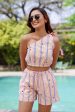 Stripes One-Shoulder Top Fashion