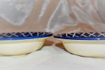 Yahto Blue Pottery Pasta Bowls Supply