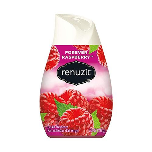 Renuzit Adjustable Solid Gel Air Freshener Cone  Forever Raspberry  Nonstop Freshness  7 Ounces  1 Cone Discount