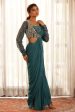 Mehraab drape saree on Sale