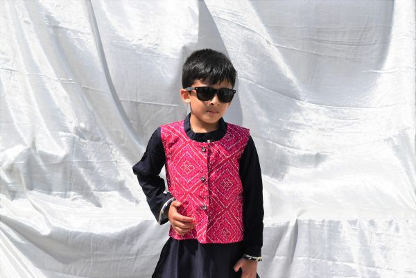 Bhandhani Boys Set of 3 - Kurta Payjama and Jacket Supply