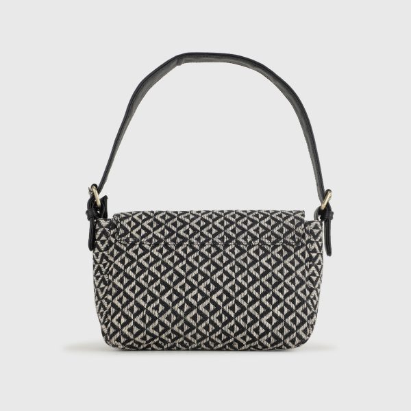 CHAVVI BLACK BAGUETTE BAG Discount