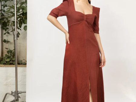 Front Slit Midi Discount