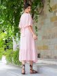 Bella Pink Maxi Dress Cheap