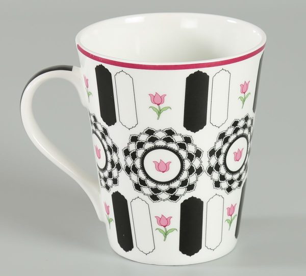 Appliqued Harmony Zing Mug (Set of 2) Fashion