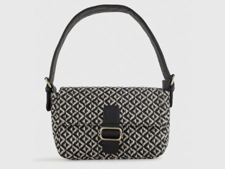 CHAVVI BLACK BAGUETTE BAG Discount