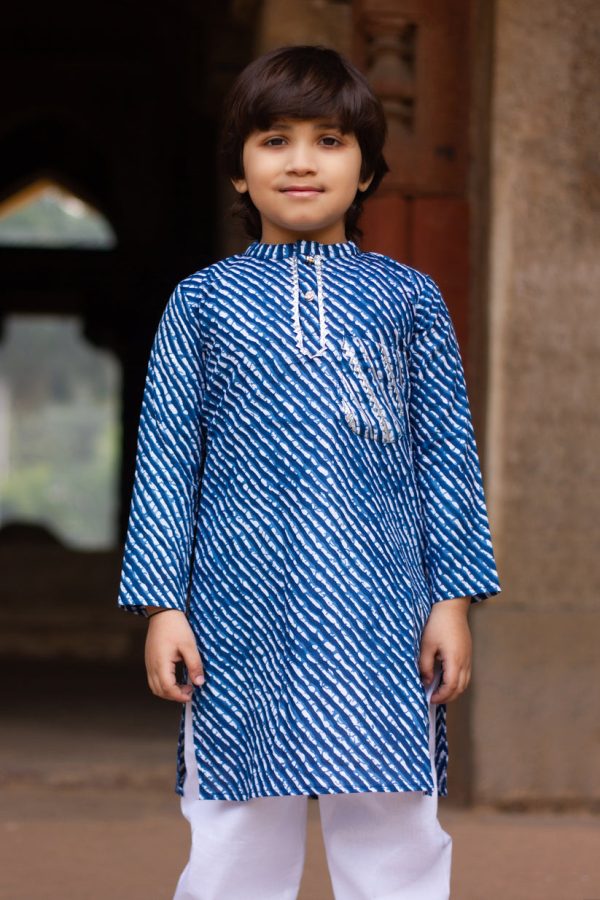 Leher - Boys Leheriya Kurta Payjama Sale