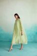 Zesty dress - Lime Hand embroidered oversized Dress Supply