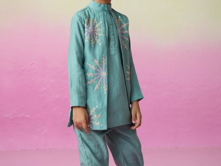 Astronaut dreamer kurta set For Sale