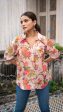 MAHIRA SOFT SILK SHORT TOP For Discount