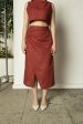 Draped Wrap-Around Skirt For Sale