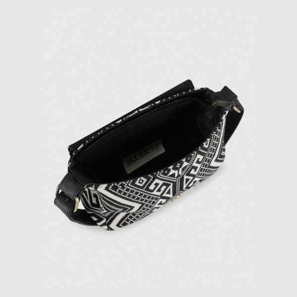 CHAVVI AZTEC BLACK BAGUETTE BAG Discount