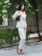 Trullo Cotton Blazer-Pant Online Hot Sale