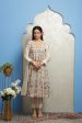 OFF WHITE EMBROIDERED ANARKALI Online