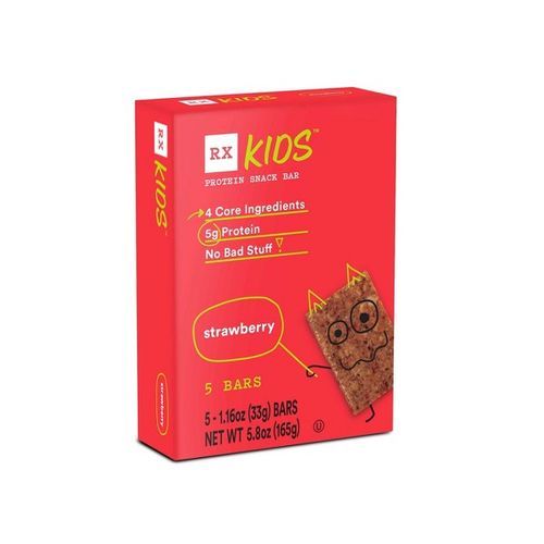 RX Kids Protein Snack Bar  Delicious Flavor  Strawberry  5 Ct  5.8 Oz  Box Online Sale