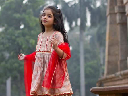 Virsa- Girls sharara kurta set Sale